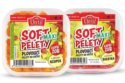 Chytil plovoucí soft pelety maxi 12-14 mm 30 g - scopex