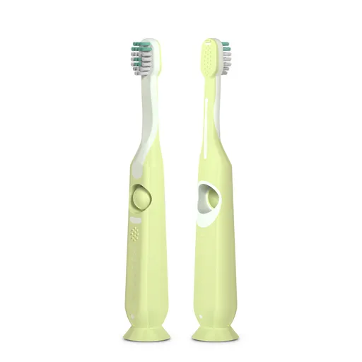 Suavinex Kids Dětský kartáček na zoubky 1 ks zelený