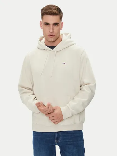 Tommy Jeans pánská béžová mikina DM0DM20497 XXL