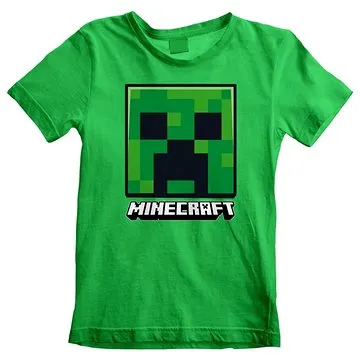 Minecraft - Creeper Face - dětské tričko (GMERCHd324nad)