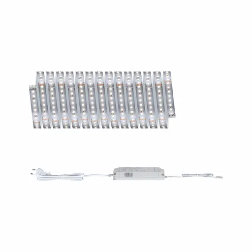 PAULMANN MaxLED 1000 LED Strip neutrální bílá základní sada 5m 30W 1100lm/m 128 LEDs/m 4000K 60VA