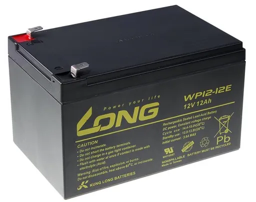 Long baterie 12v 12ah deepcycle agm f2