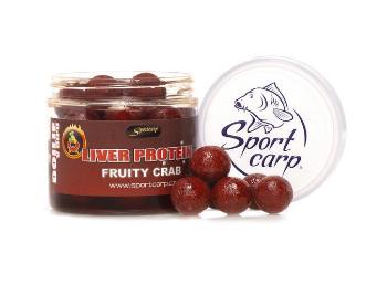 Sportcarp boilies v dipu dipped boilies 200 ml 18 mm - fruity crab