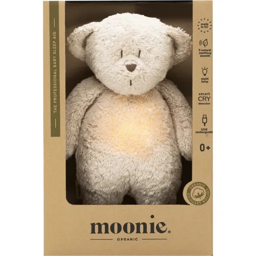Moonie Bear 2.0 Organic Sand usínáček s melodií 1 ks