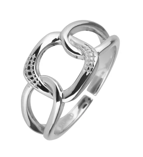Evolution Group - Pavona Stylový otevřený prsten ze stříbra 65010 UNI