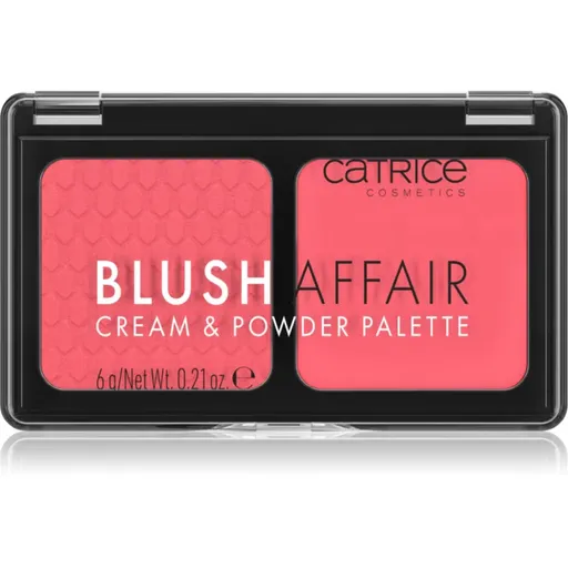 Catrice Blush Affair duo tvářenka odstín 010 Stunning Strawberry 6 g