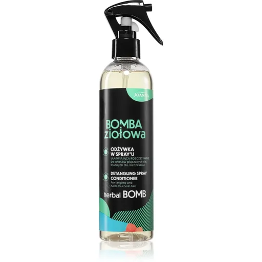 Joanna Herbal Bomb Detangling Spray Conditioner sprej pro snadné rozčesání vlasů 300 ml