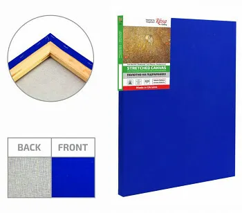 Barevné plátno Rosa modré – 20x30cm