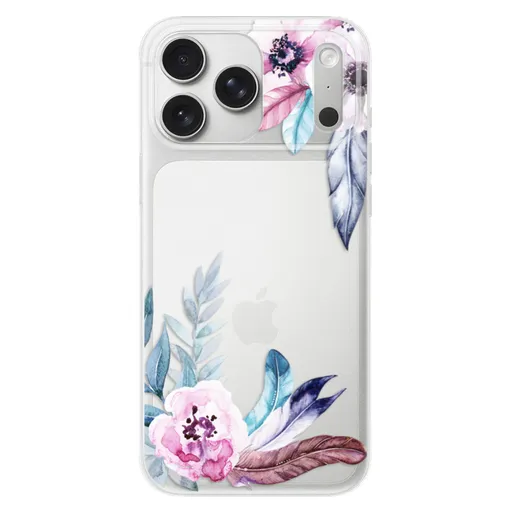 Odolné silikonové pouzdro iSaprio - Flower Pattern 04 - iPhone 17 Pro Max