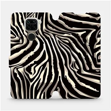 Flipové pouzdro na mobil Xiaomi Redmi Note 9 - VA31P Zebří vzor (5903516289233)