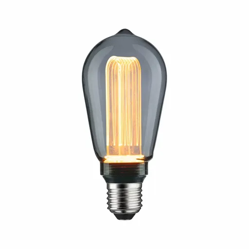 PAULMANN Inner Glow Edition LED žárovka Arc E27 230V 3,5W 1800K kouřové sklo ST64