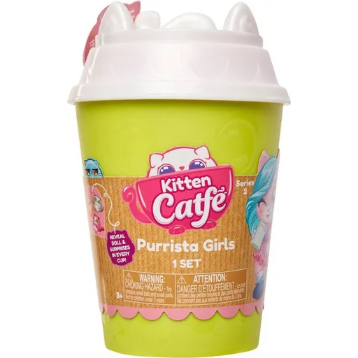 Kitten Catfé kelímek série 2 Zelený