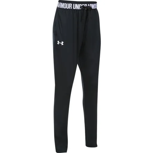 Dívčí tepláky Under Armour Tech Jogger Black/Black/White YXS