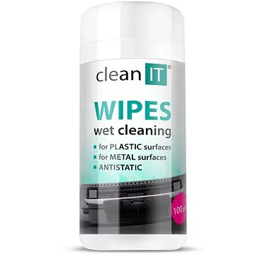 CLEAN IT Čisticí ubrousky mokré na plasty 100ks (CL-142)