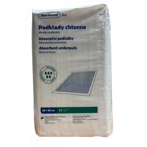 Steriwund Inkontinenční podložka 60cm x 90cm/25ks