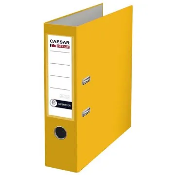Caesar Office Pořadač pákový A4/75 PP Imperator rado žlutý (905070)