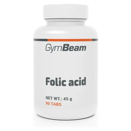 GymBeam FOLIC ACID - 90 TAB Vitamín, , velikost