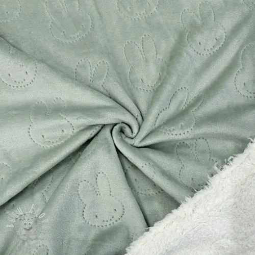 Kojenecký plyš TEDDY Bunny old green