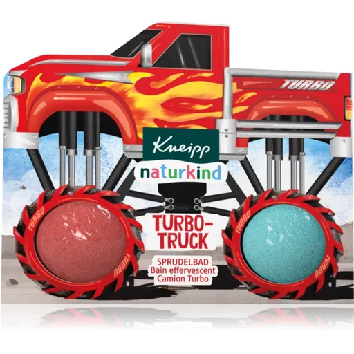 Kneipp Turbo Truck koupelová bomba pro děti 2 ks