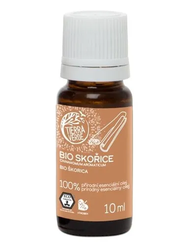 Tierra Verde Esenciální olej BIO Skořice 10 ml