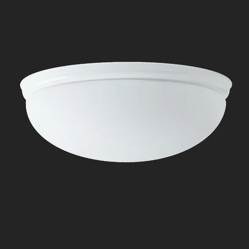 OSMONT ALM46175 ALMA D2 stropní/nástěnné skleněné svítidlo bílá IP41 60W E27 HF