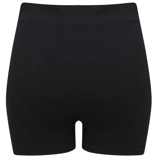 Tombo Dámské bezešvé sportovní kraťasy - Černá | L/XL