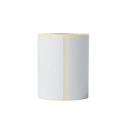 Brother BDE1J044076066, 76mm x 44mm, bílé papírové štítky, 400 etiket