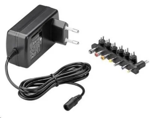 Goobay Univerzální napájecí adaptér 230V/9V-24V max. 24 W a 1, 5 A