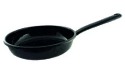 Černá smaltovaná pánev Blacck - Ø24cm - 1,9L Münder Email
