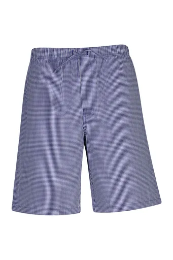 SPODNÍ PRÁDLO GANT MINI GINGHAM POPLIN PAJAMA SHORTS COLLEGE BLUE