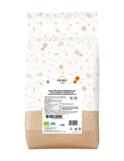 PROBIO Gastro Cukr třtinový přírodní BIO 3 kg