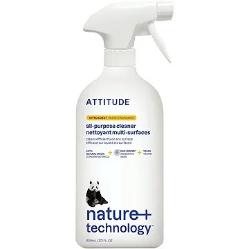 ATTITUDE Všeúčelový čistič s vůní citronové kúry s rozprašovačem 800 ml (626232401806)