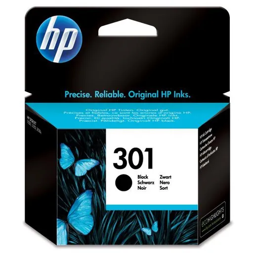 HP CH561EE - originální cartridge HP 301, černá, 3ml