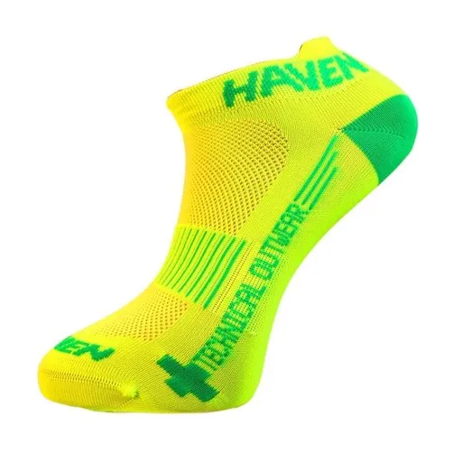 HAVEN SNAKE NEO CRAZY Kotníkové ponožky, žlutá, velikost