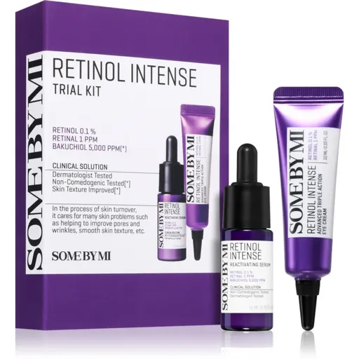 Some By Mi Retinol Intense Trial Kit cestovní sada pro rozjasnění a vyhlazení pleti