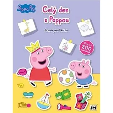 Samolepková knížka Celý den s Peppou (8595593827025)