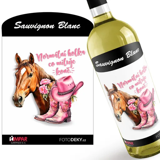 Víno Holka co miluje koně (Druh Vína: Bílé víno)
