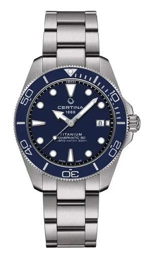Certina DS Action Diver Powermatic 80 Titanium C048.407.44.041.00