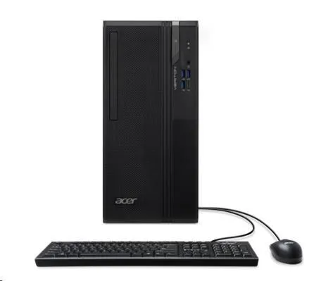 ACER PC Veriton VS2720G, i5-14400, 8GB DDR5, 512GB M.2 SSD, Wifi, DVD±RW, USB KB+mouse, W11P, 300W, Black