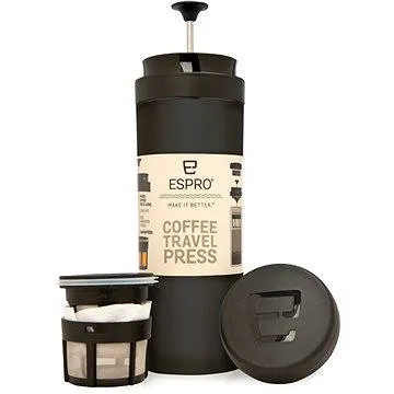 ESPRO Travel Press 0,35l, černý (5012T-15BK)