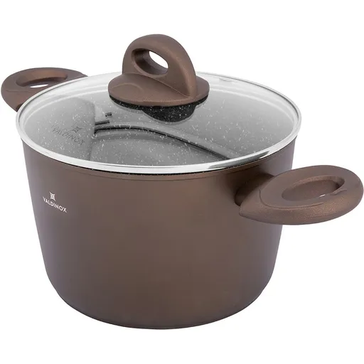 Valdinox Aurum Kastrol s nepřilnavým povrchem s poklicí, 20 cm, 3,2 l