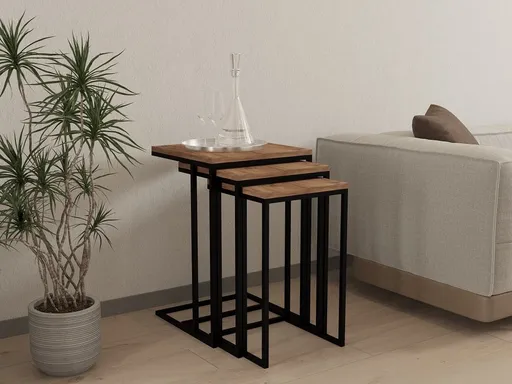 Sada odkládacích stolků (3 kusy) Stoli - Atlantic