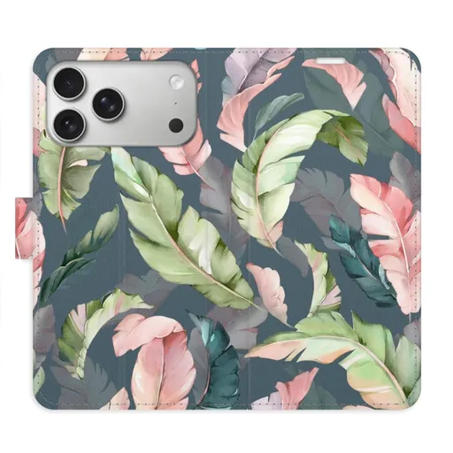 Flipové pouzdro iSaprio - Flower Pattern 09 - iPhone 17 Pro Max