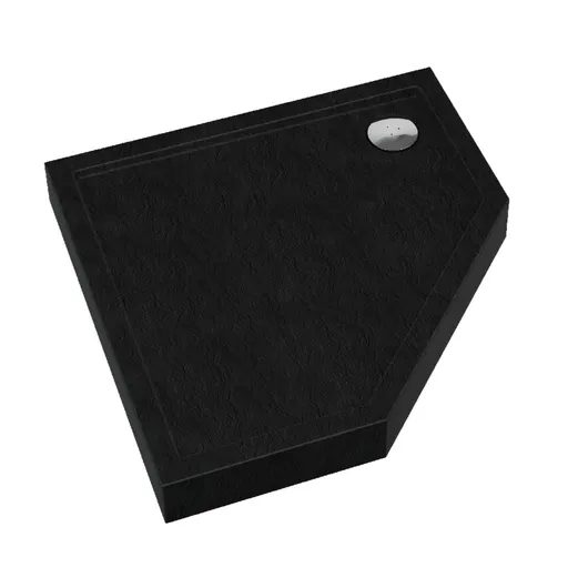 KERRA Vanička pětiboká Prato 90 (černý, struktura) 5907548117441