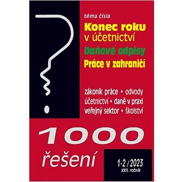 1000 řešení  1-2/2023 (9771212471261)