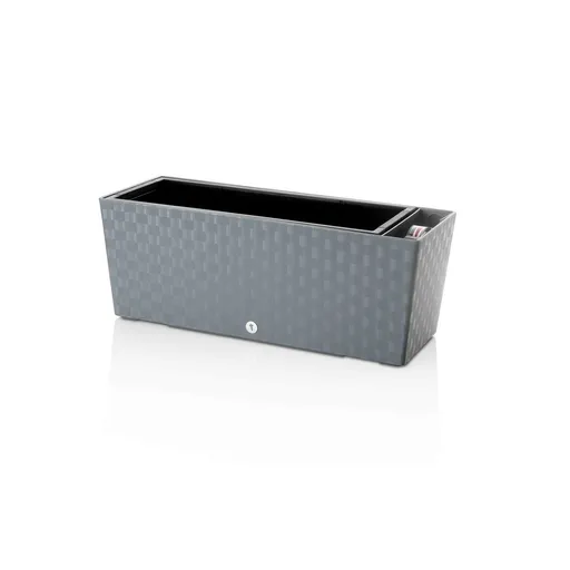 Flower Lover Samozavlažovací truhlík Supreme šedá, 50 cm, 50 cm