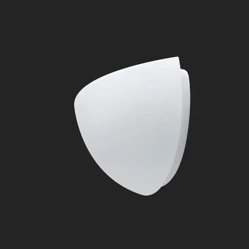 OSMONT NEL46120 NELA 2 nástěnné skleněné svítidlo bílá IP43 60W E27 HF