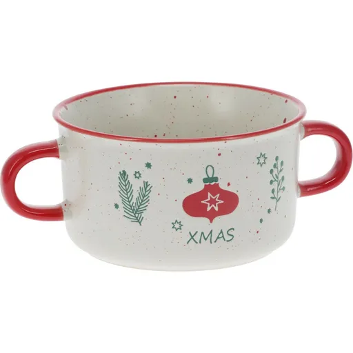 Kameninová polévková miska Xmas 625 ml