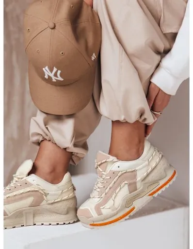 Dámské tenisky na platformě STREETLY béžové