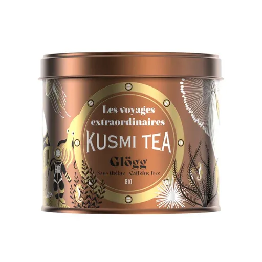 Ovocný čaj GLOGG 2025, 125 g plechovka, Kusmi Tea